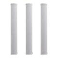 Tier1 0.5 Micron 20 Inch x 2.5 Inch | 3-Pack Whole House Carbon Block Water Filter Replacement Cartridge | Compatible with Pentek CBC-20, 155309-43, CFBC-20, CBC-20-WF, Home Water Filter