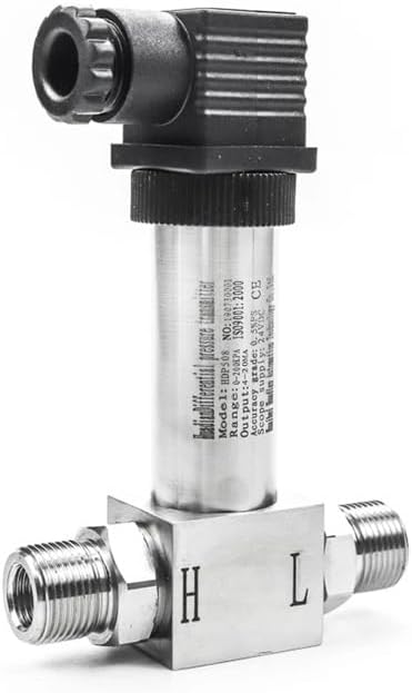 4~20mA Smart Water Differential Pressure Transducer 0~5V Output Liquid Differential Pressure Transmitter Pressure Transmitter(4-20mA ourput,0-0.6Mpa)