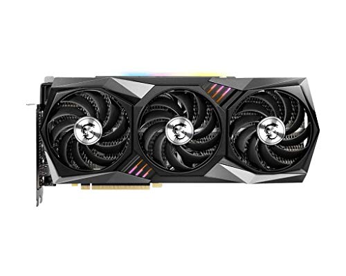 Image of MSI GeForce RTX 3090 Gaming X Trio 24G Graphic Card I NVIDIA GeForce RTX 3090 GPU | 24 GB GDDR6X 384-bit Memory, | 19.5 Gbps Speed | PCI Express 4 Interface | Upto 1785 MHz Core Clock | TORX Fan 4.0
