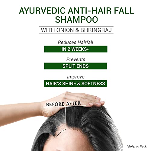 Image of SESA Ayurvedic Anti Hairfall Shampoo For Dry And Frizzy Hair Reduces Hairfall Made With 6 Ayurvedic Herbs Paraben Free Shampoo - 500ml