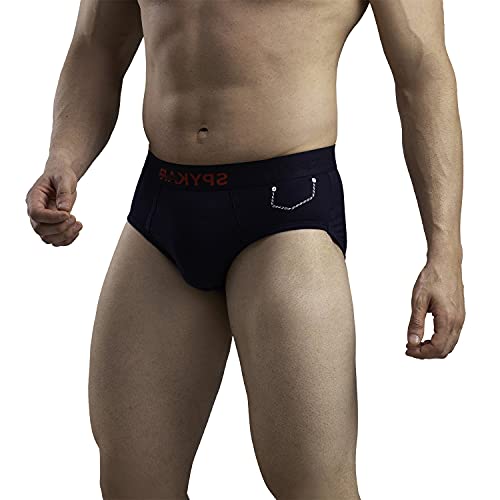 Image of Underjeans Men Cotton Blend Brief - Pack of 2