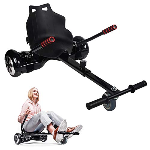 MATHIDA Asiento Hoverboard,Silla de Scooter Self Balance,Nuevos Velcros Más Resistentes ,for 6.5