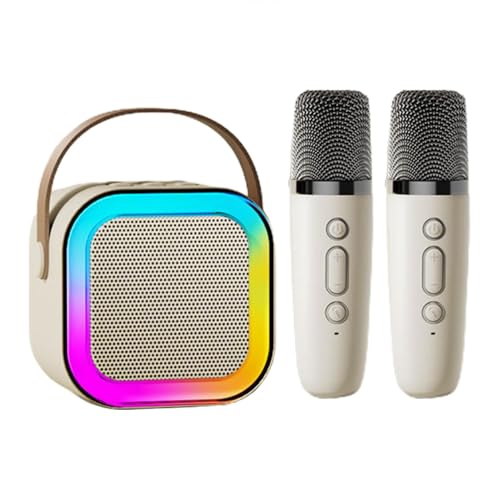 Máquina de karaoke, micrófono de altavoz de karaoke doméstico, de karaoke profesional portátil para adultos y niños y camping