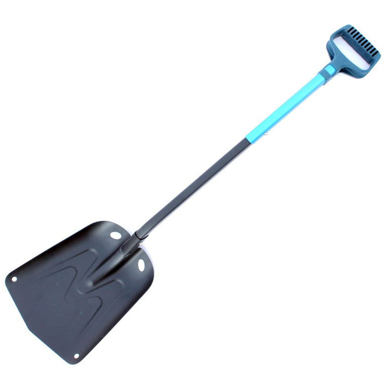 Pelle à neige de camping et voiture outil pliable en aluminium léger