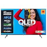 Kodak 108 cm (43 inches) Matrix Series UHD 4K QLED Google TV 43ST5005