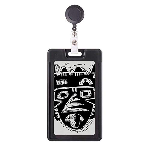 Porte-badge rétractable totem indien pour habiller votre blouse