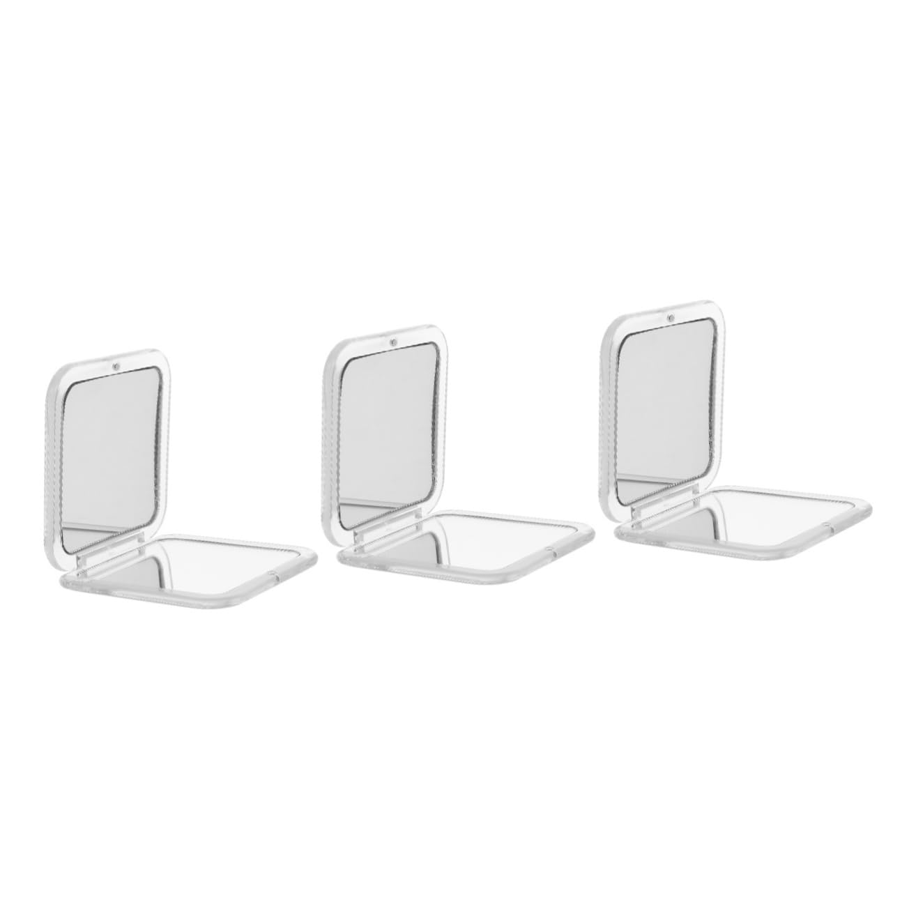 Mini miroir compact à LED pour les voyages et l'extérieur l'accessoire beauté nomade