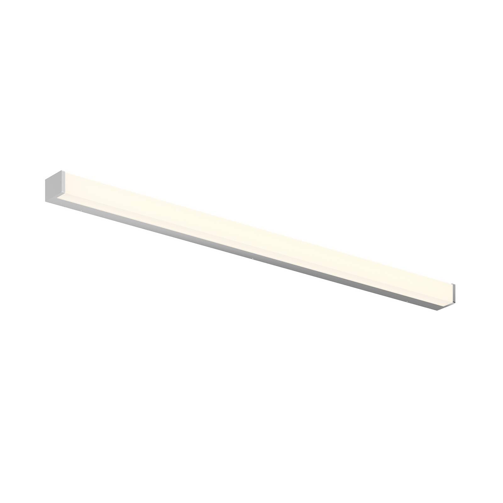 Lindby LED Wandleuchte, Wandlampe Bad Klea (spritzwassergeschützt (Modern) in Chrom aus Aluminium (1 flammig) - Wandleuchten Spiegelleuchte Badezimmer Wandbeleuchtung Badezimmerleuchte