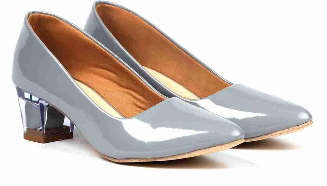 PRIYANSH Enterprises Premium Casual Block Heel Bellies for Women | Heel Sandals for Women | Office Wear Heel Ballet Flats for Women (Grey) (6UK) (B0CMCNRNBS) Amazon Price History, Amazon Price Tracker