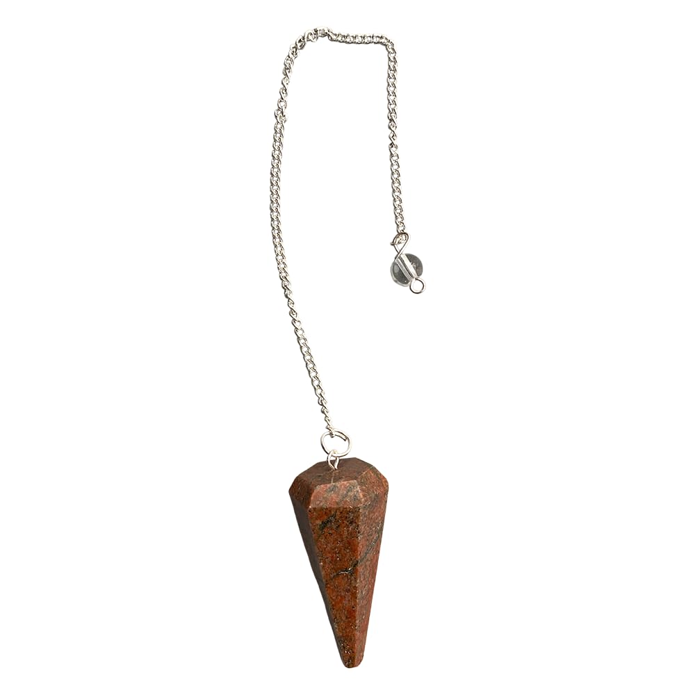 VIE Pendulum with Chain, Unakite