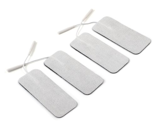 50X90Mm Maternity Electrodes (1 Pk Of 4 Superior Quality, Long-Lasting, Smooth Electrode Pads)