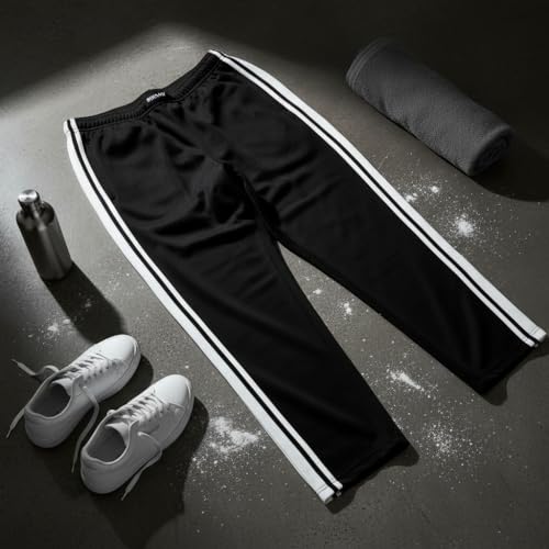 Image of Track Pant for Men || Stylish Look || Loose Fit Modern, Stylish, Comfortable & Stretchable Athletic Joggers for Casual & Gym Wear (TP22)