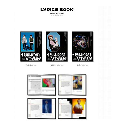 EXO-SC : \'1 Billion Views\', 3 Vers. SET Album, Basic Components, Folded Poster, Extra Photocards - Thumbnail 6
