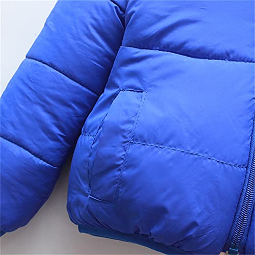 Patpat Kids Unisex Long-Sleeve Cotton Coat Baby Toddler Hoode Fleece Coat Blue Size 18-24 Months #TOP3