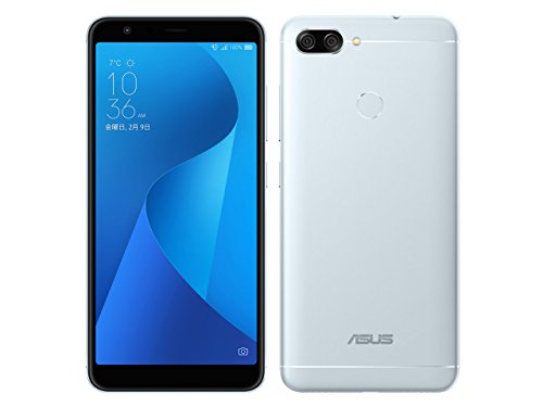 エイスース ZenFone Max Plus  アズールシルバー ZB570TL-SL32S4