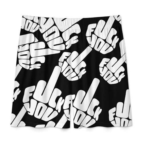 Fuck You Mens Pajama Shorts Soft Pj Pants Lightweight Sleep Short with Pockets4