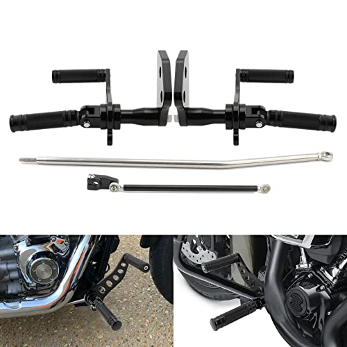 Forward Controls Pegs Levers Linkages For Harley Dyna Street Bob 2006-2017 Low Rider 2000-2012 Super Glide 2000-2015 #TOP1