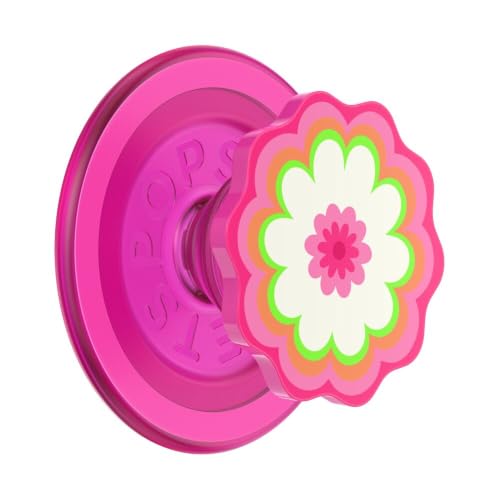 PopSockets Phone Grip for MagSafe, Magnetic Holder- Molded Flower Pink | With Magnet, Removable, Kindle/iPhone/Android/Tablet, Pink, Cool, Aesthetic, Cute - image 4
