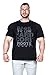 NEBBIA Hard Core Camiseta de 391 (XL, Black)