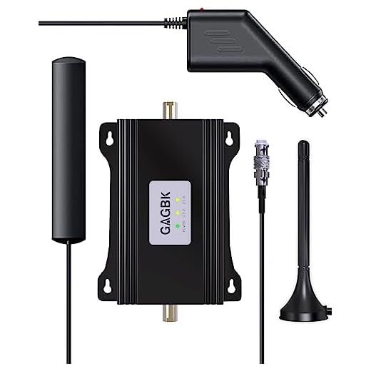 Car Cell Phone Booster, Car Cell Booster on Band 12/13/17 RV Signal Booster for 5G 4G LTE 3G for All U.S.Carriers AT&T Verizon, RV Cell Booster Car Cellphone Booster for Car Vehicle RV Truck