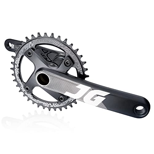 Jgbike Crank Arm Set Mountain Bike Crankset Arm Set 170Mm 104 Bcd With 68 73 Bottom Bracket Kit And Chainring Bolts For Mtb Bmx Road Bicyle,Compatible With Shimano,Sram,Fsa, Gaint #TOP3