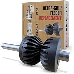 StripMeister Original & E250 Feeder Replacement - Ultra-Grip Replacement Feeder, Feeder & Shaft Assembly Replacement Kit for StripMeister, Easy Wire Stripping Replacement Parts