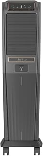 Havells Zurii 40L Tower Air Cooler GHRACCHE040 | Honeycomb Pads | Remote Control | 4-Way Airflow | Low Water Alarm | Dust Filter Net | Inverter Compatible | 180W | White