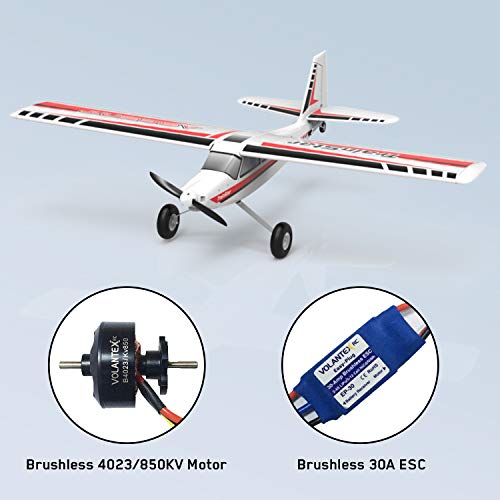 Volantexrc Remote Control Airplane Trainstar Ascent Electric Rc Trainer Aircraft, 1400Mm Wingspan & Plastic Unibody Fuselage Pnp Version No Radio No Battery (747-8 Pnp) #TOP5