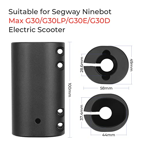 Luck4U Electric Scooters Folding Clamp Aluminum Vertical Rod Rugged Lock Parts Tighten Clamp Accessories For Segway Ninebot Max G30 G30Lp G30E G30D #TOP2