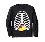 Ce t-shirt en forme de coeur en anatomie de momie pour Halloween est idéal pour les enfants, les adultes et les amateurs de cuisine espagnole, à porter le jour d'Halloween ou lors d'une fête de dernière minute.
