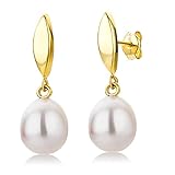 Eleganter Blickfang: Die Ohrringe haben die perfekte Größe und können durch ihr ansprechendes Design ideal bei verschiedenen Anlässen, z.B. auch als Brautschmuck, getragen werden