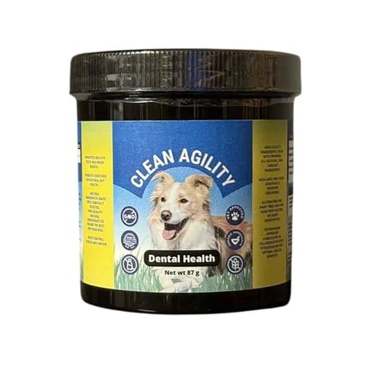 Clean Agility Dental Health Powder for Dogs – Natural Breath & Tartar Support with Kelp, Parsley, Cranberry & Probiotics – 60-Day Supply – Vet-Approved Canine Oral Supplement Made in USA