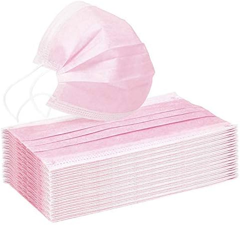 Gokeop 50 Pcs Pink Protect People and Famliy, Dustproof Haze-Proof Anti-Spray for Adults, Suitable for Outdoor Sports…