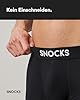 Snocks Boxershorts Herren aus Bio-Baumwolle (6er Pack) - Atmungsaktiv und Ideal für Sport und Alltag - Kein juckendes Etikett und komfortabler Bund - Unterhosen Herren - Gr.M, Farbe Schwarz #3