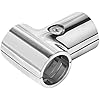 6 Sets T Pipe Clamp Connector, Fits 1-1/4(1.25 OD) Round Tube Frame, 31.8mm Handrail Structural Pipe Fitting, Aluminum Alloy