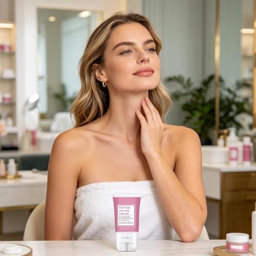 Crema tensora de cuello con triple rodillo de masaje para viaje 2