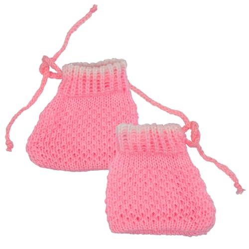 Image of Baby Winter Sweater | Wool Knit Full Sleeve Cardigan for Babies | Soft Warm Winter Clothing for Newborn Boys Girls & Toddlers Combo Pink & Yellow (3 to 6 Months) Pack of 2