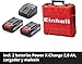 Einhell TE-CD 18 Li-i BL Power-X-Change - Taladro percutor inalámbrico 18V con...