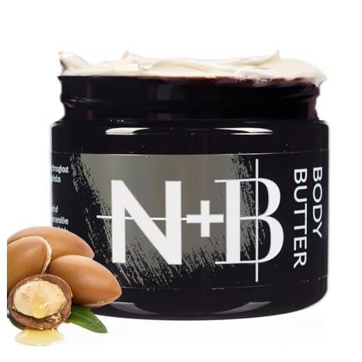 Nicole + Brizee N+B Whipped Body Butter | Vitamin E & Argan Oil Extracts | Ultra Hydrating | No Sticky Residue