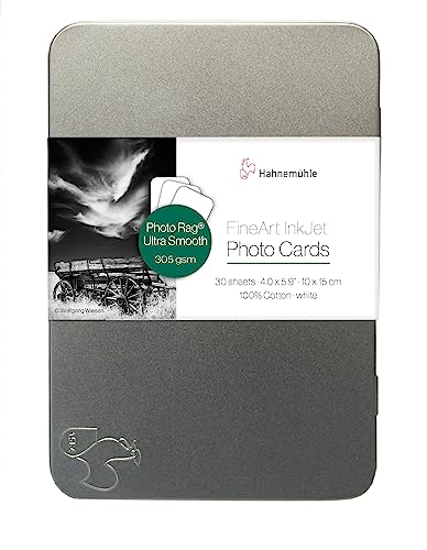 Hahnemühle DFA Photo Cards Photo Rag Ultra Smooth pour sauvegarder vos souvenirs précieux