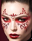 Horror-Shop Teuflisches Glittersteinchen Tattoo