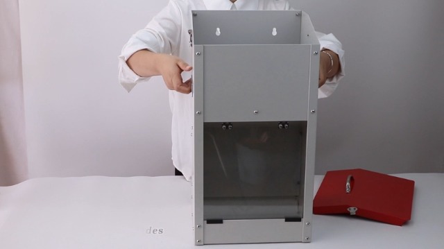 Mangiatoia Automatica Per Cani A Gravità - 11Kg, Acciaio Inox