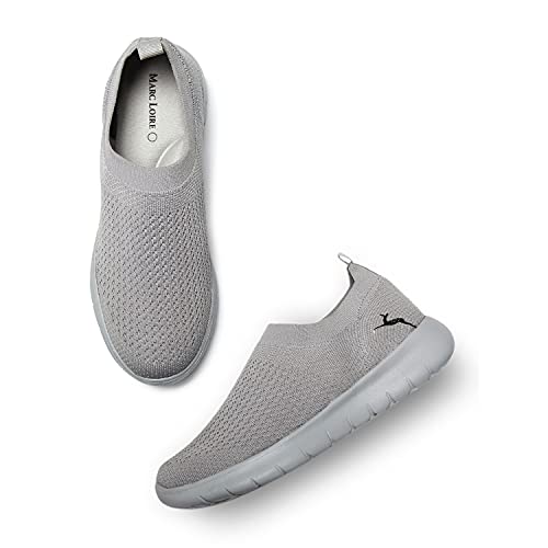 Image of Marc Loire Women's Lightweight Athleisure Knitted Active Wear Slip-On Sneaker Shoes for Sports, Athletics and Walking