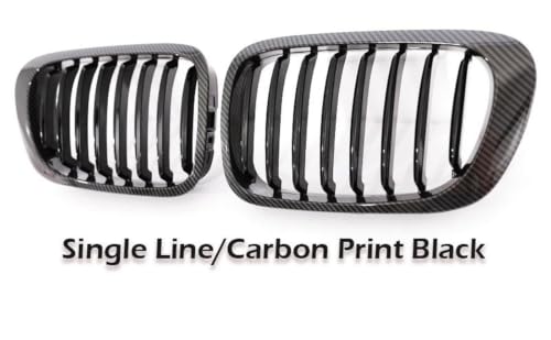 Calandre avant M3 E46 Coupé accessoires grille carbone Série 3 1998-2003 - 2