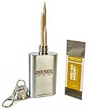 Stache Premium Toothpicks - Honey Hive Whiskey - Includes 2oz Flask
