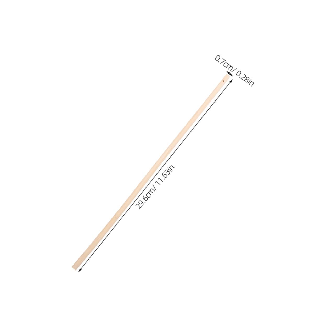 Angoily 10 Pack DIY Lantern Handles Wood Lantern Sticks for Festival Celebration and Outdoor Activities