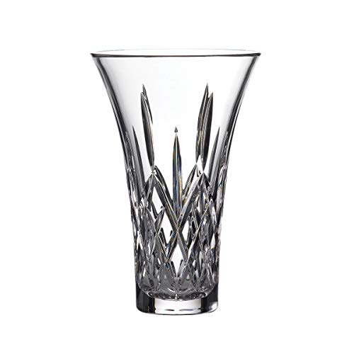 Waterford Mastercraft Treasures of The Sea Lismore Vase Flared 12"