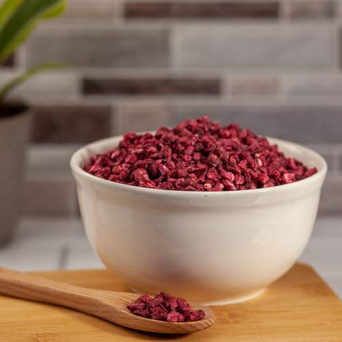 Survival Grocery® Freeze Dried Pomegranate Seeds/Arils – No Sugar Added, No Preservatives, Rich in Antioxidants & Vitamin C – Ideal for Oatmeal, Smoothies, Granola or Snacking (10 oz./1 Bag) - Thumbnail 2