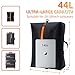2 Pack Travel Vacuum Storage Bags with Wireless Pump, 44L Large Compression Bags for 22