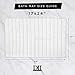 DII Ribbed Bathroom Floor Mat Collection Soft, Absorbant and Machine Washable, 17x24, Mint